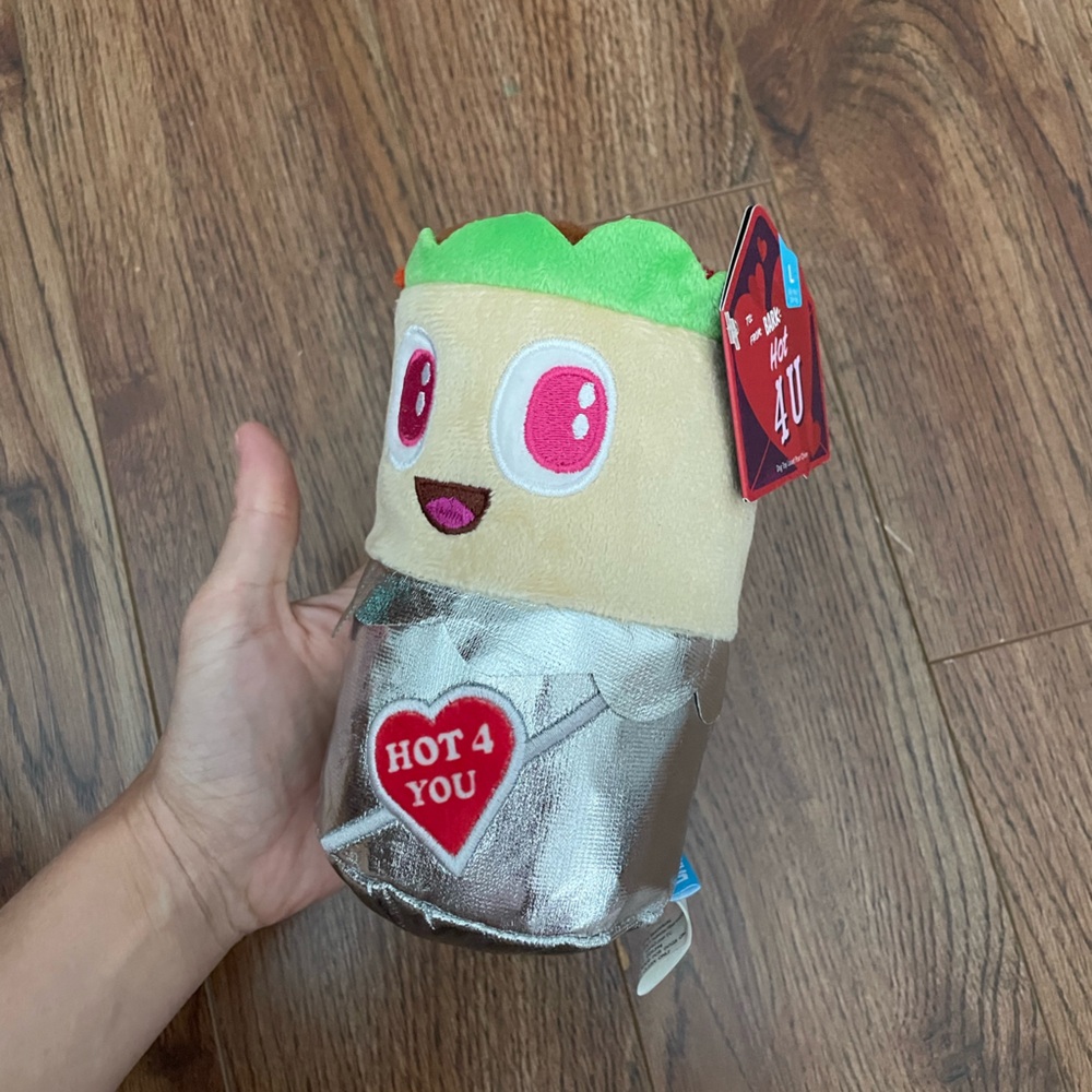 Bark box burrito dog toy